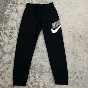 NIKE - YL - Black Cotton Joggers - NWOT